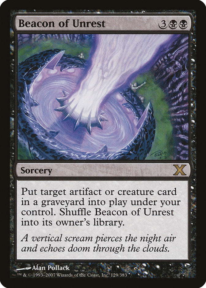 Beacon of Unrest - (Foil): Tenth Edition