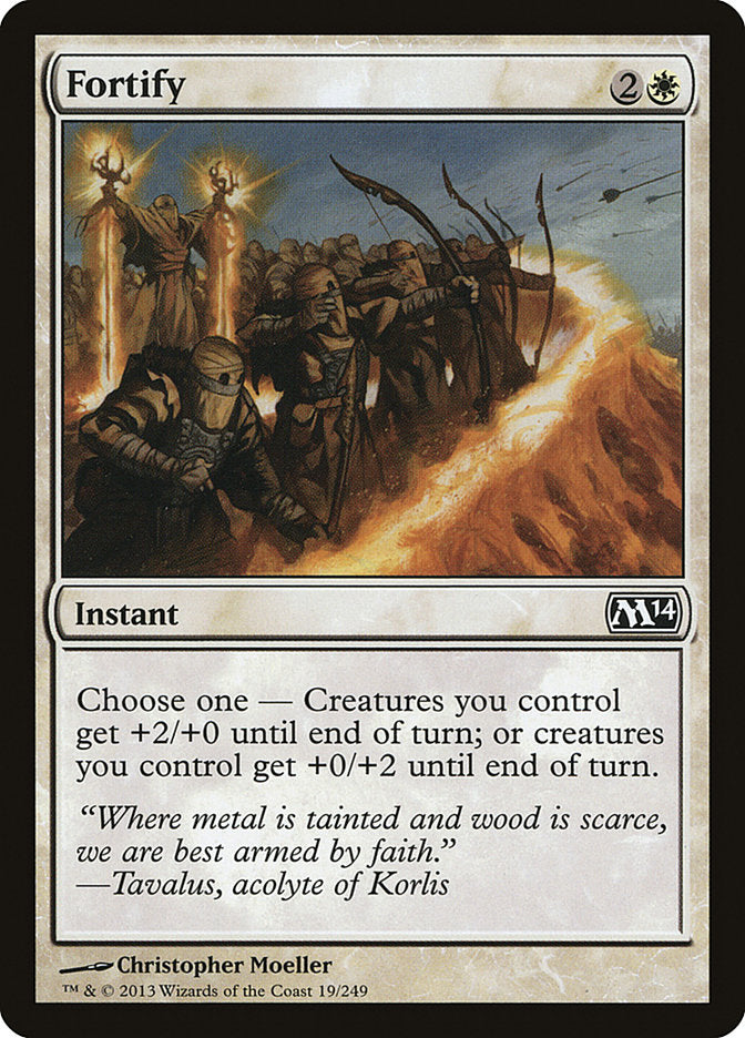 Fortify - (Foil): Magic 2014