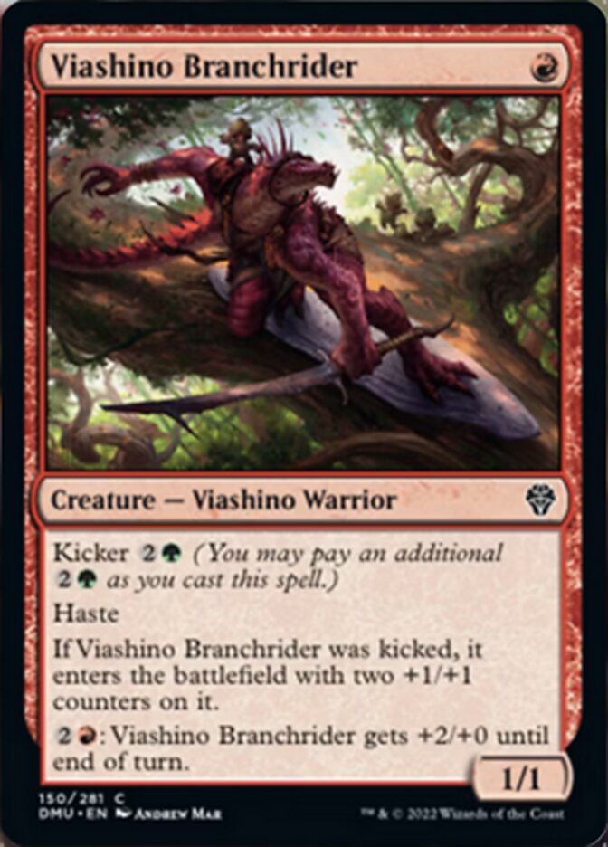 Viashino Branchrider - (Foil): Dominaria United