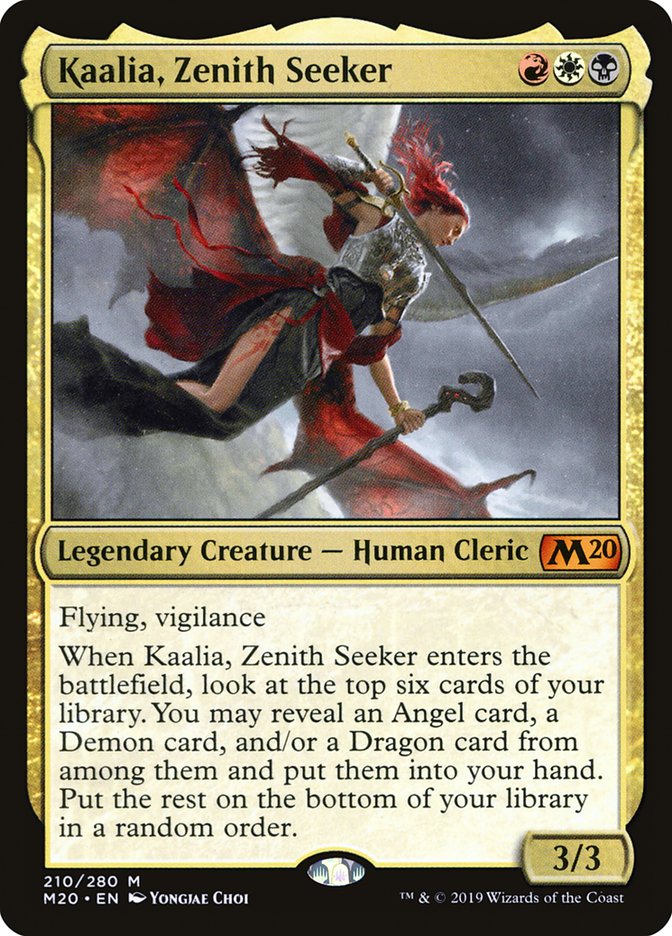 Kaalia, Zenith Seeker - (Foil): Core Set 2020