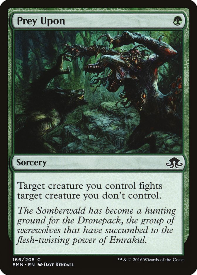 Prey Upon - (Foil): Eldritch Moon