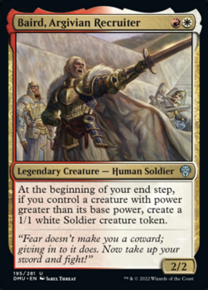 Baird, Argivian Recruiter - (Foil): Dominaria United