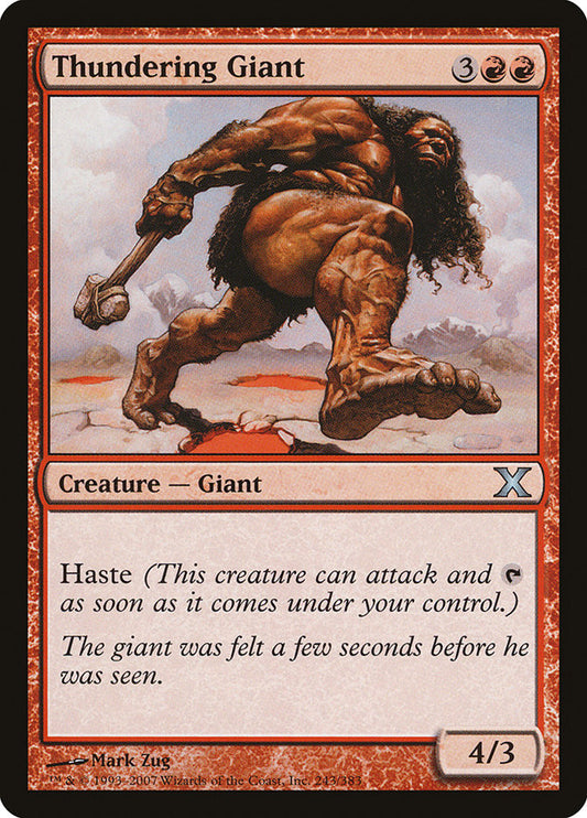 Thundering Giant: Tenth Edition