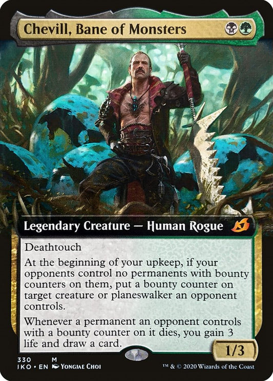Chevill, Bane of Monsters (Extended Art): Ikoria: Lair of Behemoths
