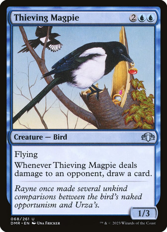 Thieving Magpie - (Foil): Dominaria Remastered