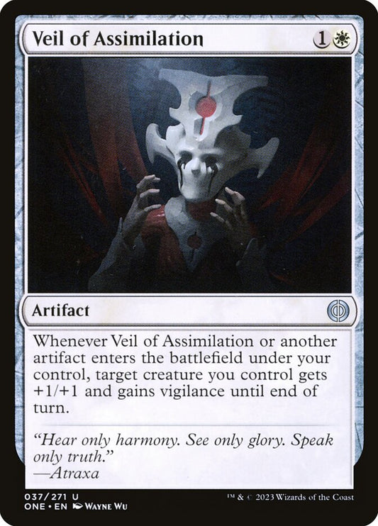 Veil of Assimilation - (Foil): Phyrexia: All Will Be One