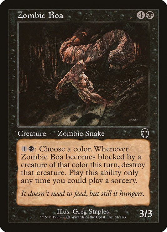 Zombie Boa: Apocalypse