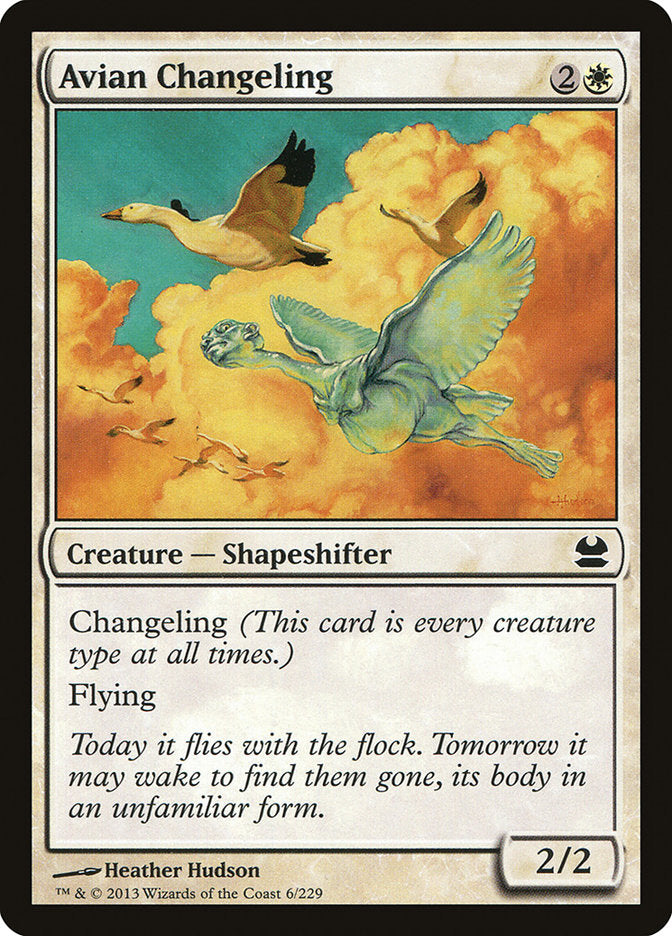 Avian Changeling: Modern Masters