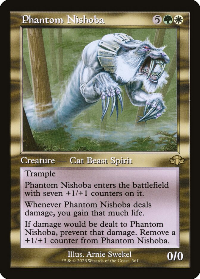 Phantom Nishoba (Retro Frame): Dominaria Remastered