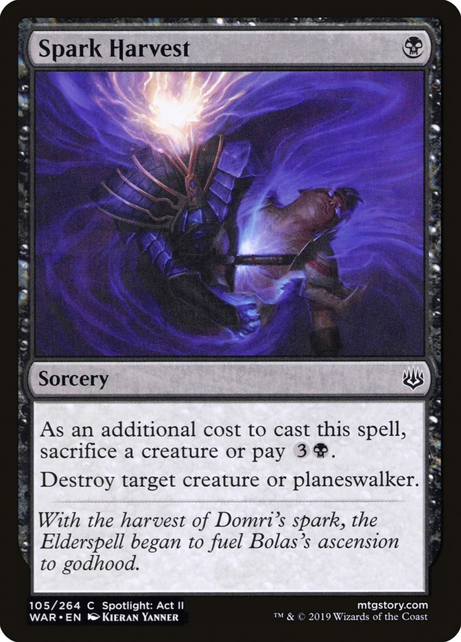 Spark Harvest - (Foil): War of the Spark