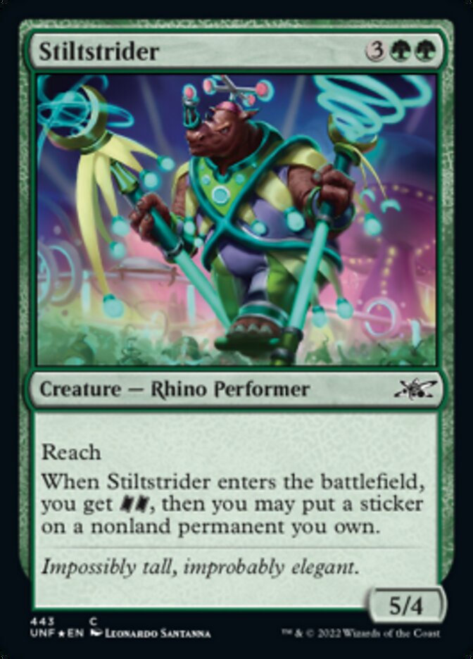 Stiltstrider (Galaxy Foil) - (Foil): Unfinity