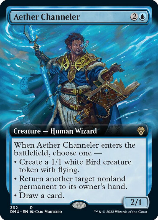 Aether Channeler (Extended Art): Dominaria United