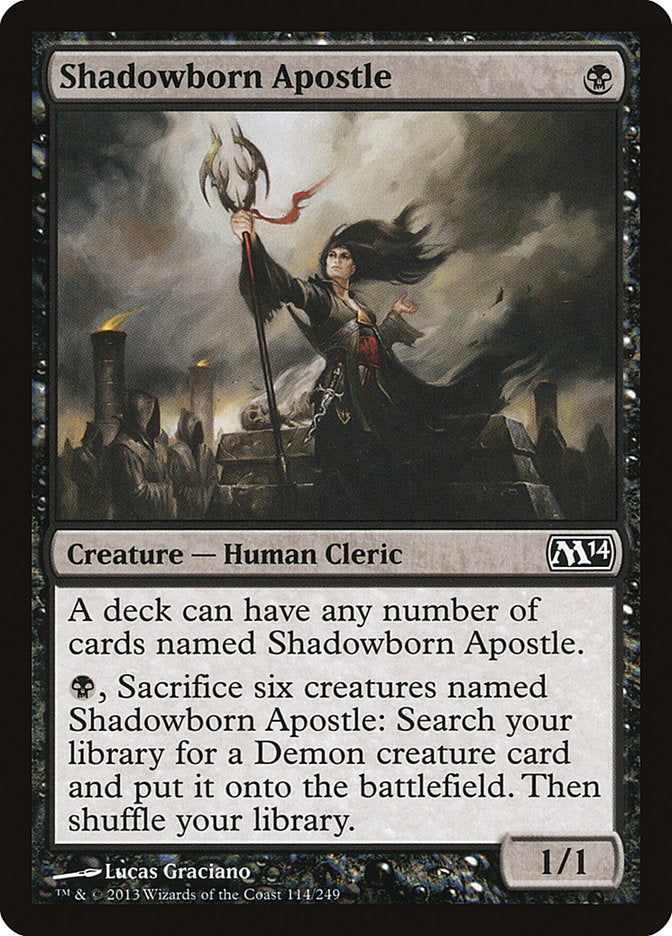 Shadowborn Apostle - (Foil): Magic 2014