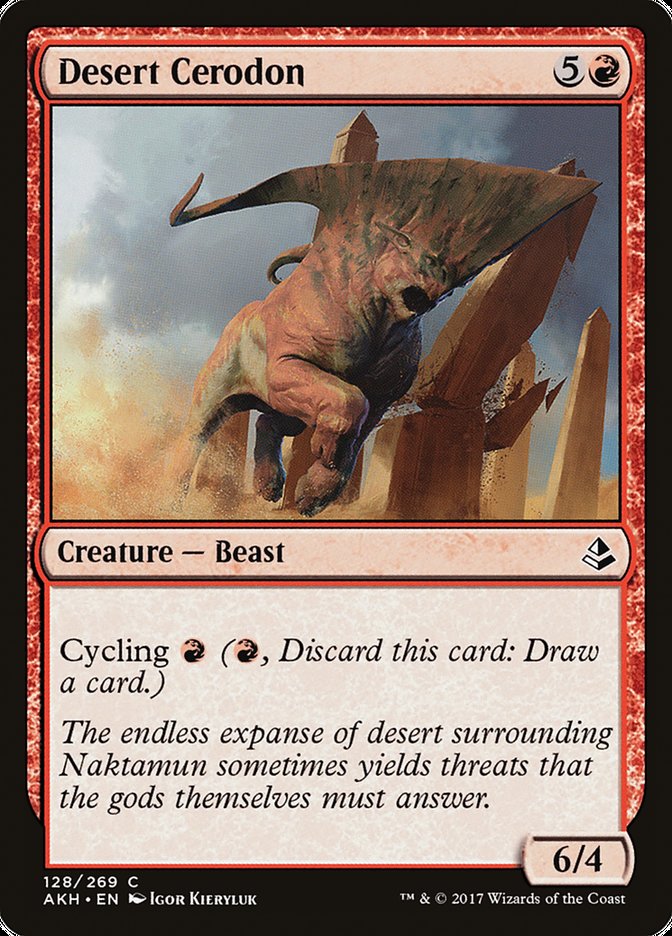 Desert Cerodon - (Foil): Amonkhet
