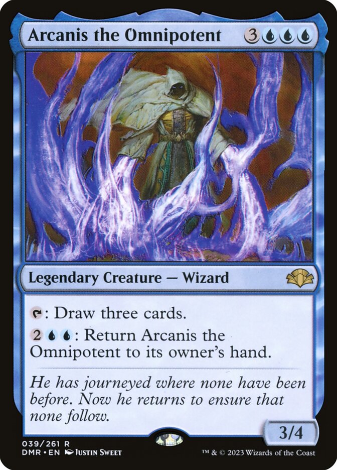 Arcanis the Omnipotent - (Foil): Dominaria Remastered