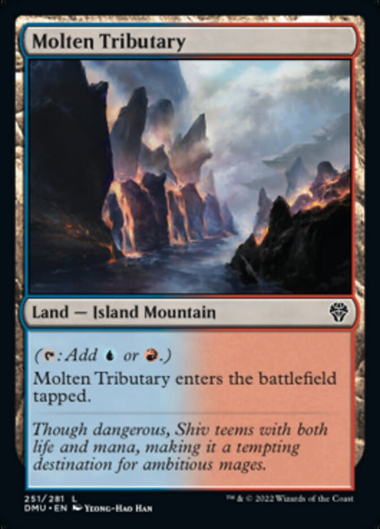 Molten Tributary - (Foil): Dominaria United