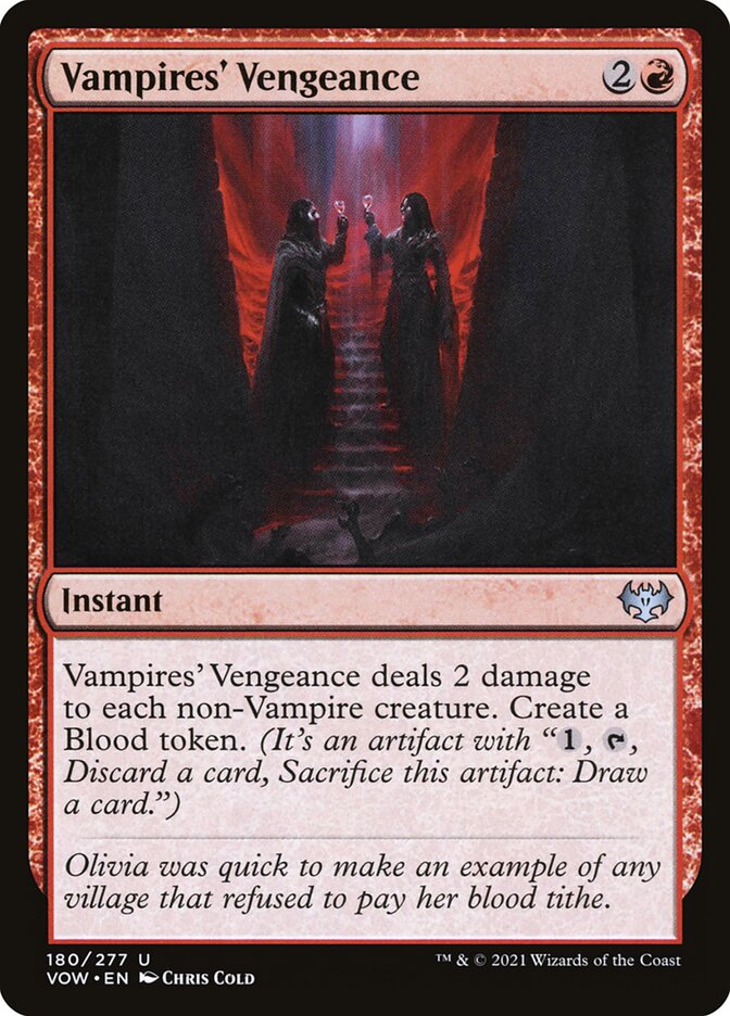 Vampires' Vengeance - (Foil): Innistrad: Crimson Vow