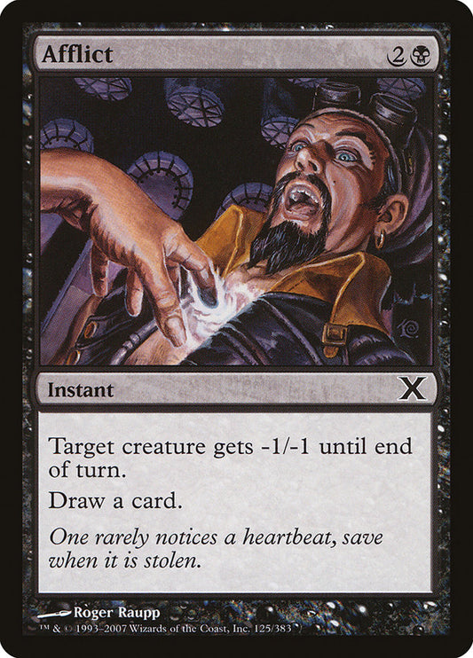 Afflict - (Foil): Tenth Edition
