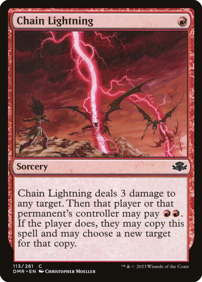 Chain Lightning: Dominaria Remastered