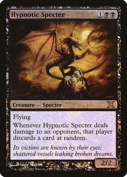 Hypnotic Specter - (Foil): Tenth Edition