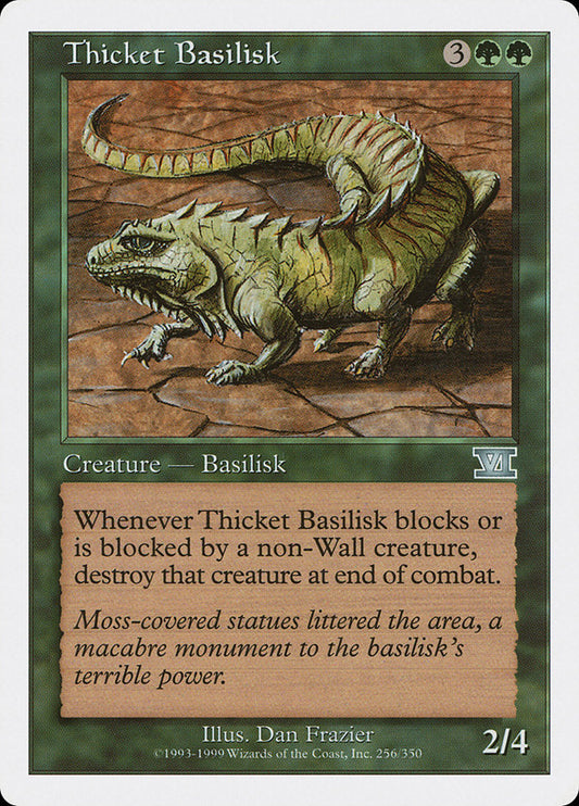 Thicket Basilisk: Classic Sixth Edition