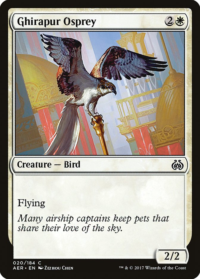 Ghirapur Osprey - (Foil): Aether Revolt