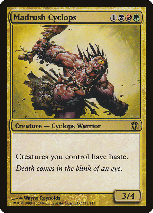 Madrush Cyclops - (Foil): Alara Reborn