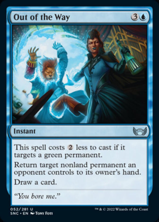 Out of the Way - (Foil): Streets of New Capenna