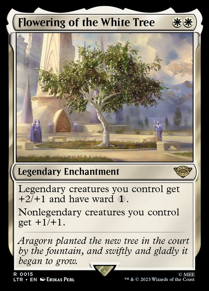 Flowering of the White Tree - (Foil): The Lord of the Rings: Tales of Middle-earth