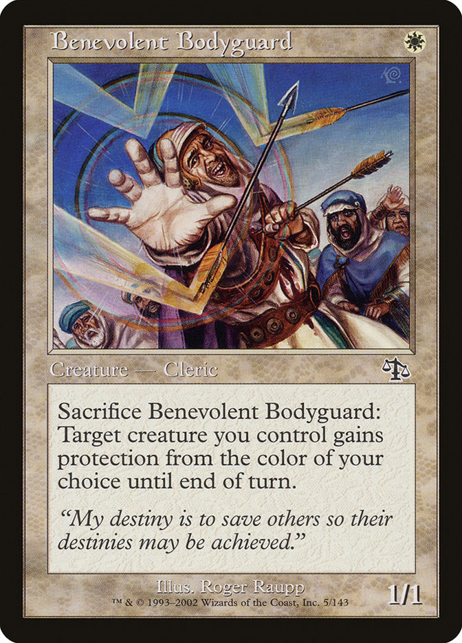Benevolent Bodyguard - (Foil): Judgment