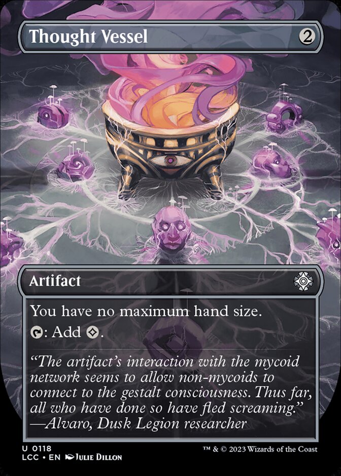 Thought Vessel (Borderless): The Lost Caverns of Ixalan Commander