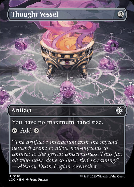 Thought Vessel (Borderless): The Lost Caverns of Ixalan Commander