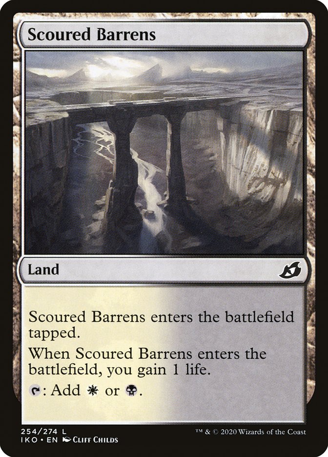 Scoured Barrens: Ikoria: Lair of Behemoths