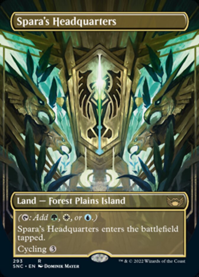 Spara's Headquarters (Borderless) - (Foil): Streets of New Capenna