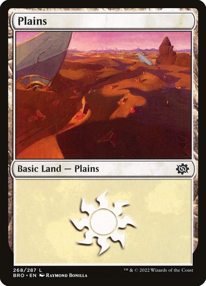 Plains (#268) - (Foil): The Brothers' War