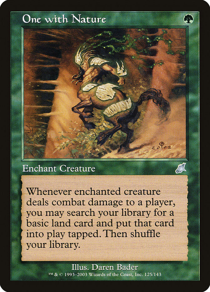One with Nature - (Foil): Scourge