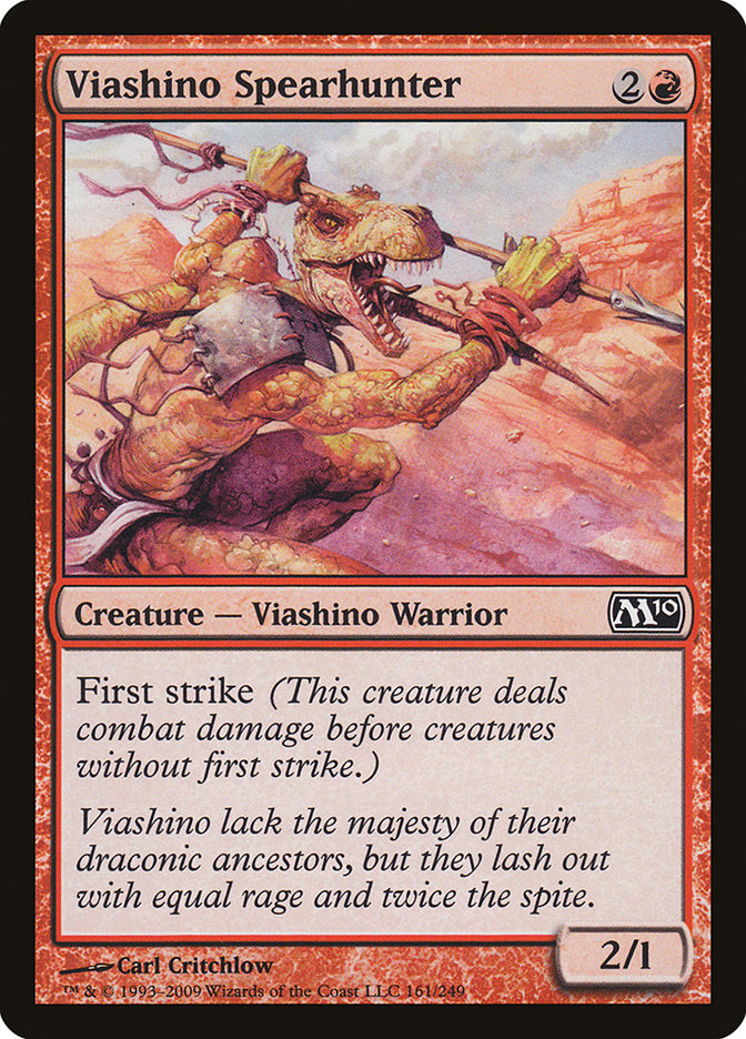 Viashino Spearhunter - (Foil): Magic 2010
