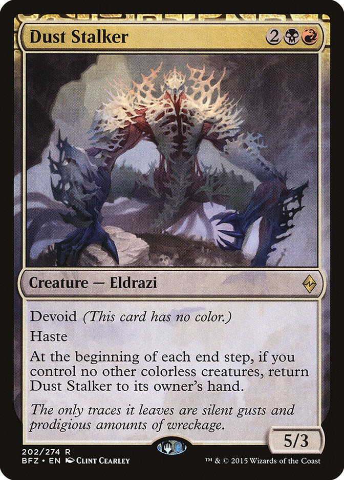 Dust Stalker - (Foil): Battle for Zendikar