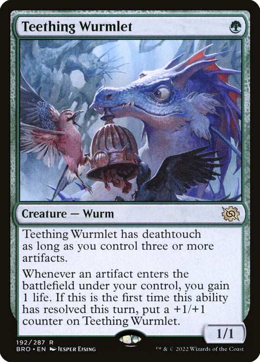 Teething Wurmlet - (Foil): The Brothers' War