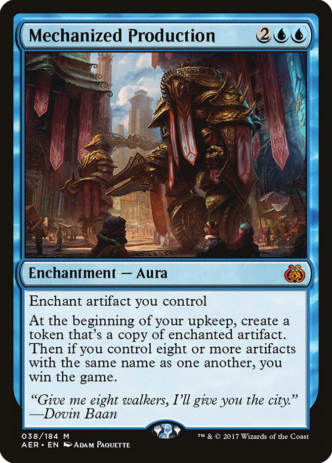 Mechanized Production - (Foil): Aether Revolt