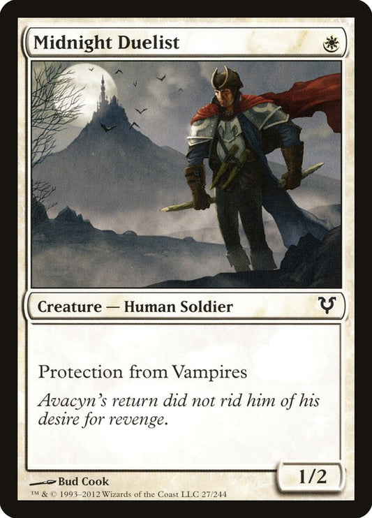 Midnight Duelist - (Foil): Avacyn Restored