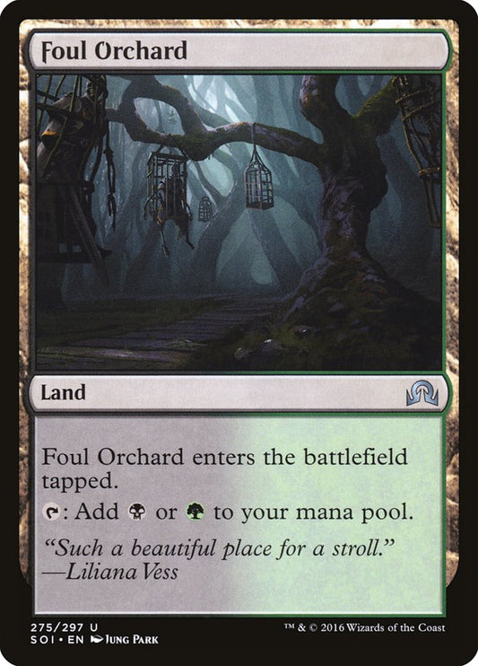 Foul Orchard - (Foil): Shadows over Innistrad
