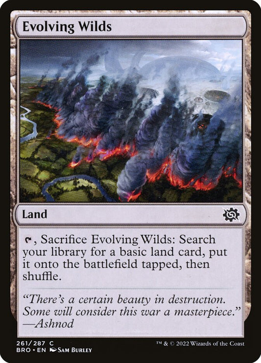 Evolving Wilds - (Foil): The Brothers' War