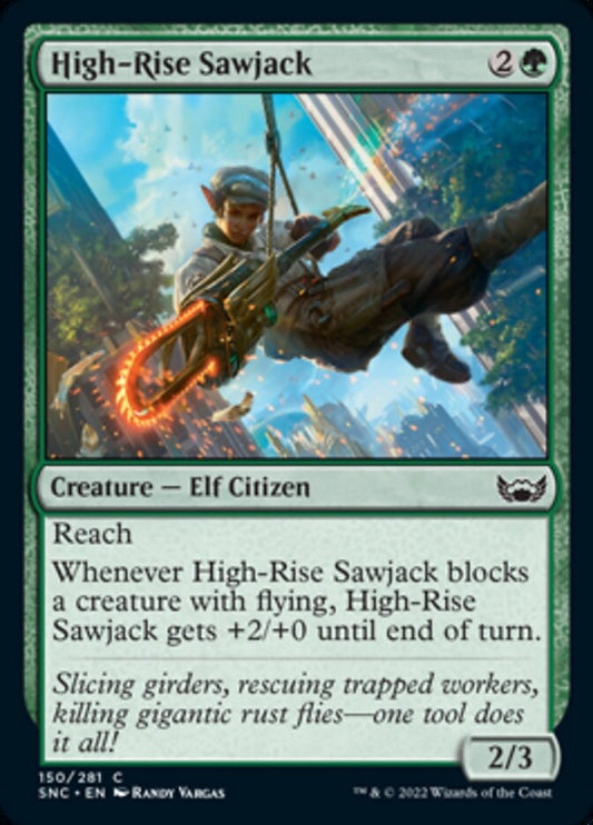 High-Rise Sawjack - (Foil): Streets of New Capenna