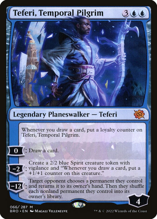 Teferi, Temporal Pilgrim - (Foil): The Brothers' War
