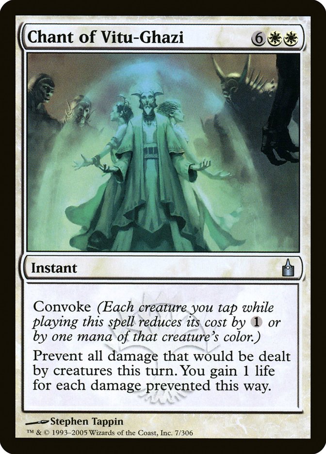 Chant of Vitu-Ghazi - (Foil): Ravnica: City of Guilds