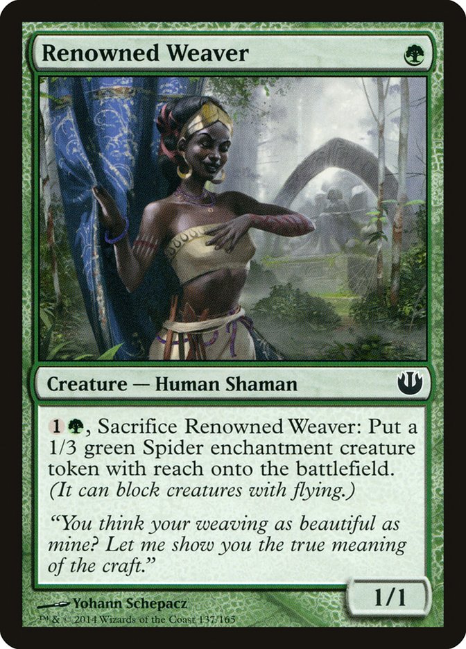 Renowned Weaver - (Foil): Journey into Nyx