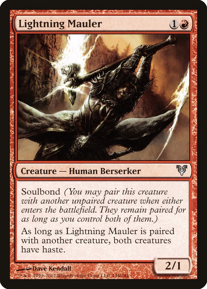 Lightning Mauler - (Foil): Avacyn Restored