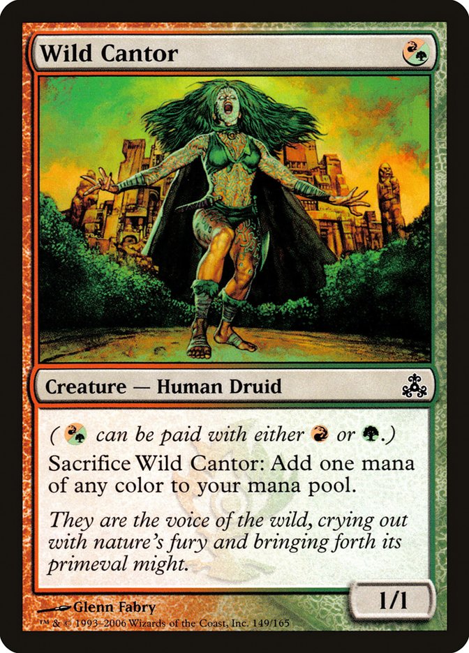 Wild Cantor - (Foil): Guildpact