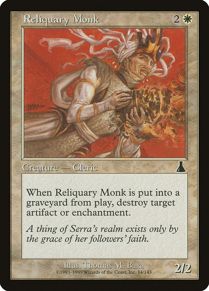 Reliquary Monk: Urza's Destiny